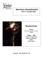 Soirée champêtre
