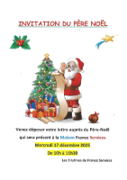 Invitation Père-Noël
