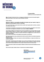 Déclaration de présence S5 à 9