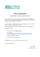 _APPEL A BENEVOLES 2026