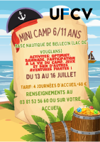 2026 affiche minicamp enfants