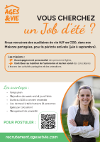 Affiche job été 2026